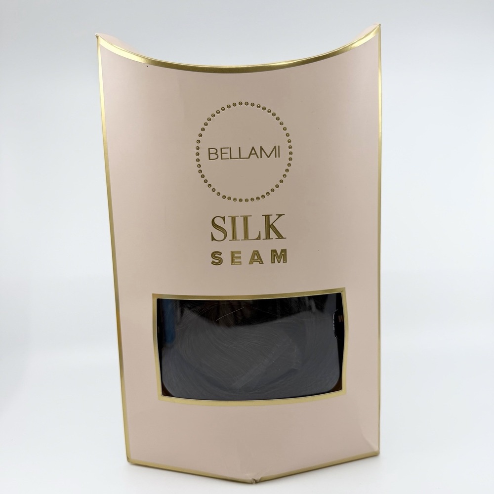 BELLAMI Silk Seam 26" Hair Clip In Walnut Brown #3 Clip In Set NEW REMY Human